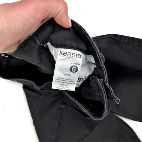 (Up To 50% Off SALE)  Kensie Soft Denim Mid Rise Pants - Picture 4 of 4